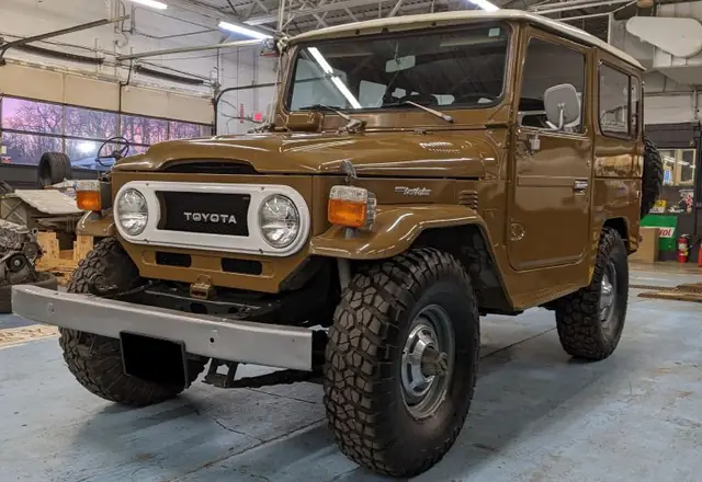 Brown 1978 Toyota Land Cruiser FJ40